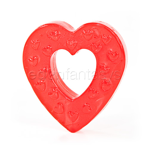 Heart on luv ring - cock ring discontinued