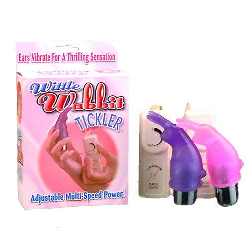 Wittle wabbit tickler - clitoral stimulator