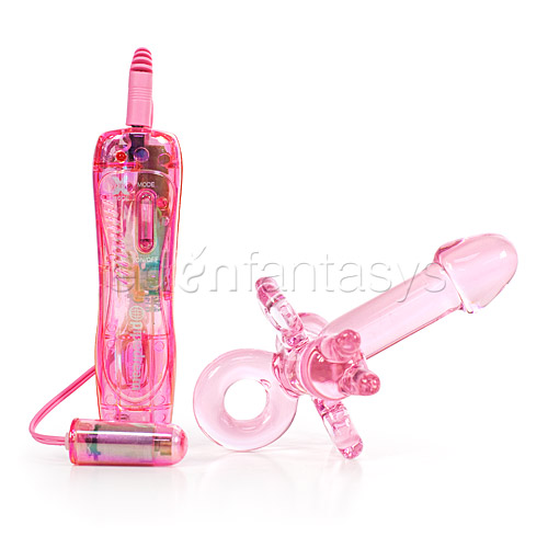Icicles No. 34 - g-spot strap-on vibrator discontinued