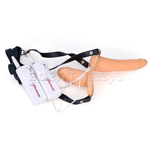 Super penetrix - harness and vibrating strap-on set discontinued