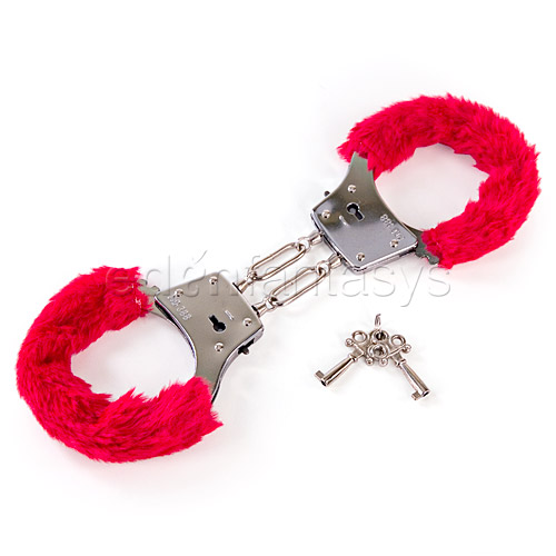 Beginner's furry cuffs - handcuffs discontinued