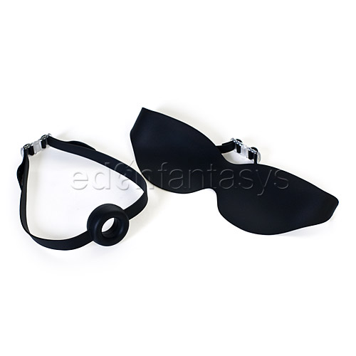 Fetish Fantasy Elite open-mouth gag and mask - mouth gag discontinued