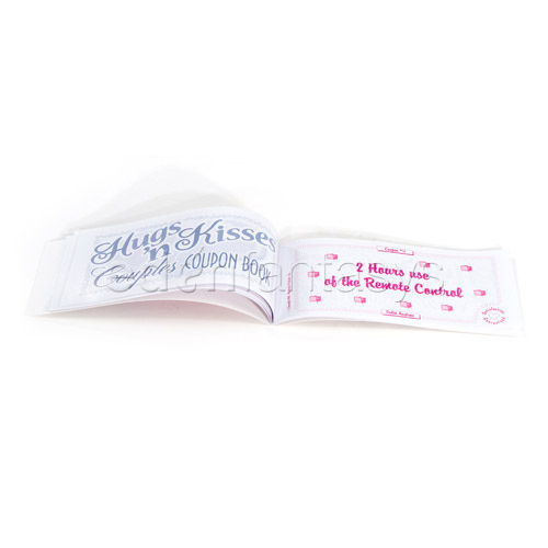 Hugs n' kisses coupon book - adult game discontinued