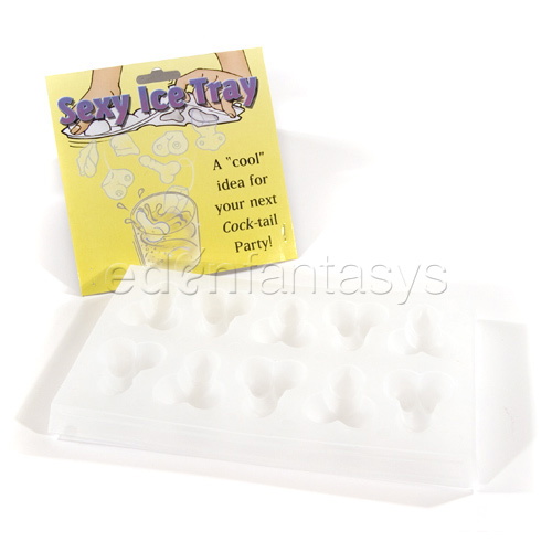 Mini pecker ice tray - sex toy party ware