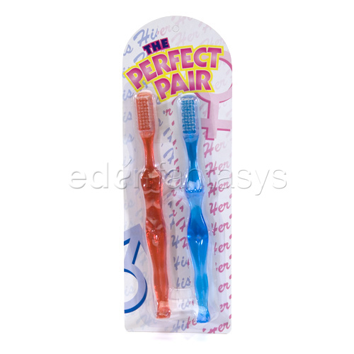 Perfect pair toothbrush - gags discontinued