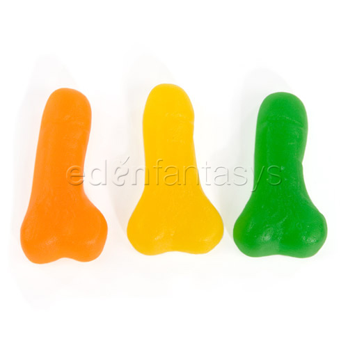 Gummy peckers - gags discontinued