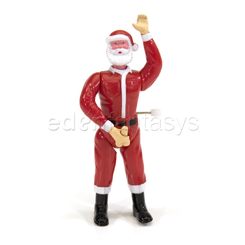 Strokin' santa wind up toy - gags discontinued