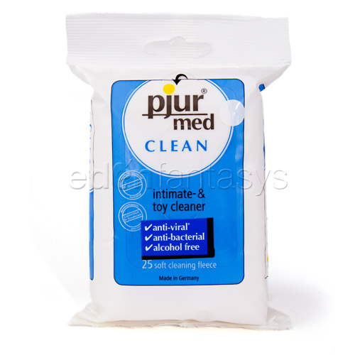 Pjur med clean wipes - wipes discontinued