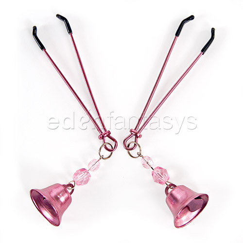 Fresh bell nipple clamps - bdsm toy