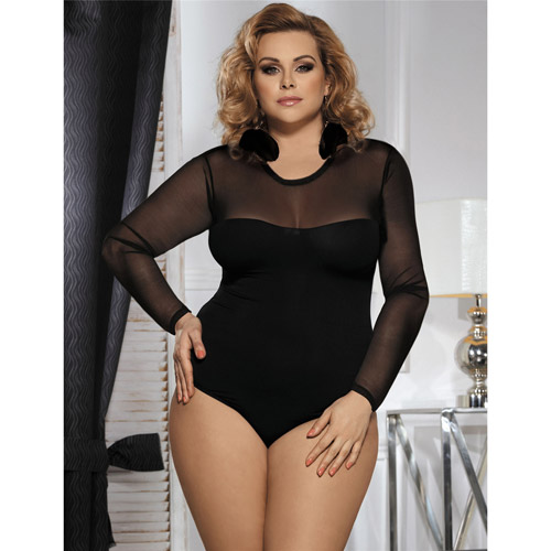 Long sleeve teddy queen size - teddy discontinued
