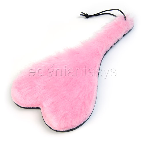 Fluffy heart spank-her - paddle