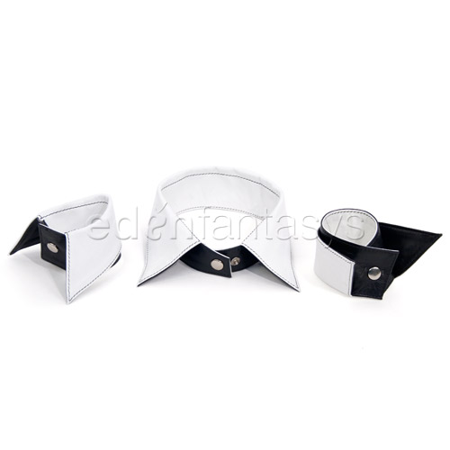 Cocktail party collar and cuffs - costume discontinued
