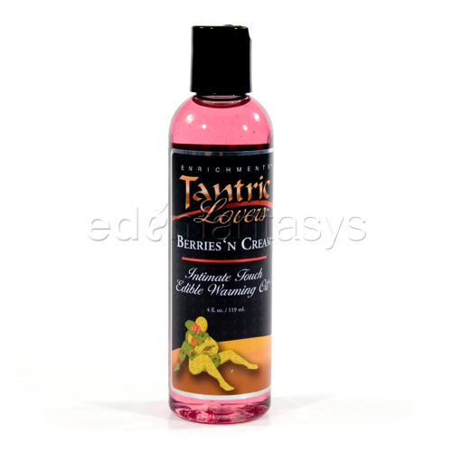 Tantric lovers edible warming oil