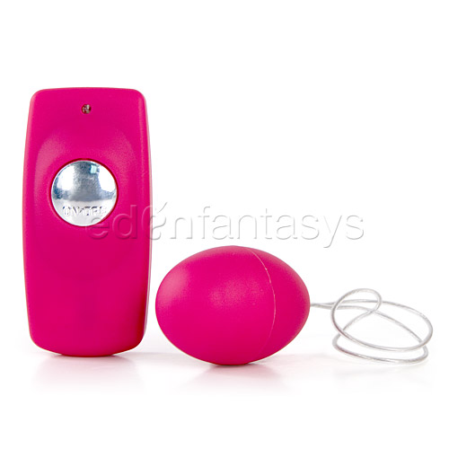 Rubber cote remote egg - egg vibrator