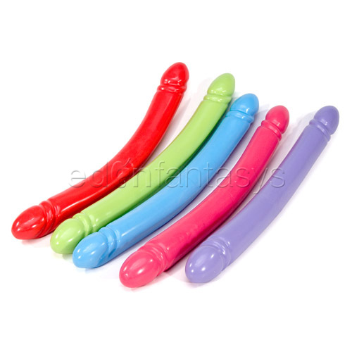 Rainbow riders 18" double dong - double ended dildo discontinued