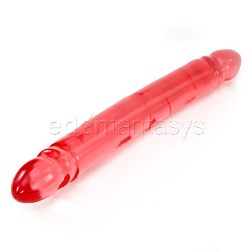 Translucence smooth double dong - double ended dildo