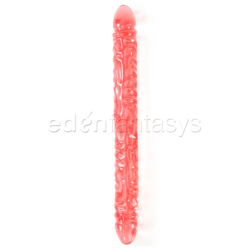 Translucence veined double dong - double ended dildo
