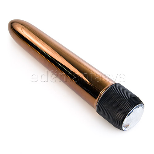 Precious metal gems vibrator - traditional vibrator discontinued