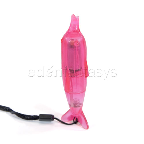 Dolphin with dual silicone teasers - discreet vibrator