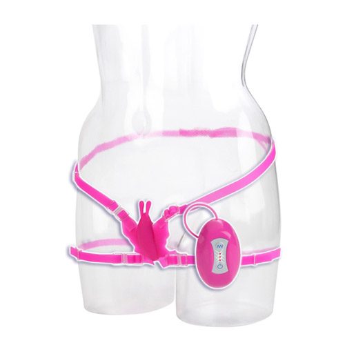Butterfly bliss - butterfly strap-on vibrator discontinued