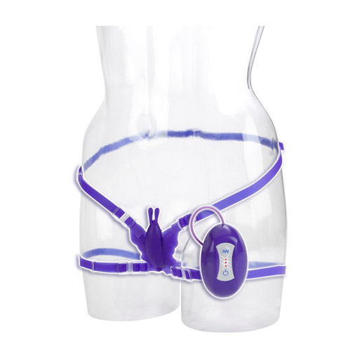 Butterfly bliss - butterfly strap-on vibrator discontinued
