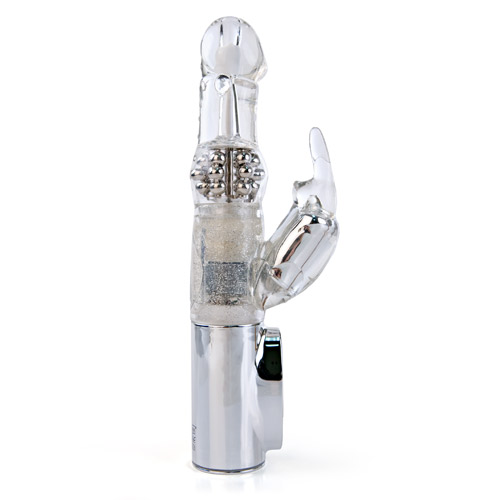 Platinum jack rabbit - rabbit vibrator with rotating beads