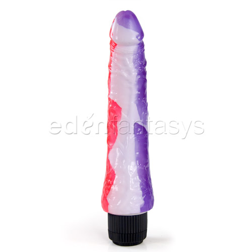 Funky jelly vibrator - traditional vibrator