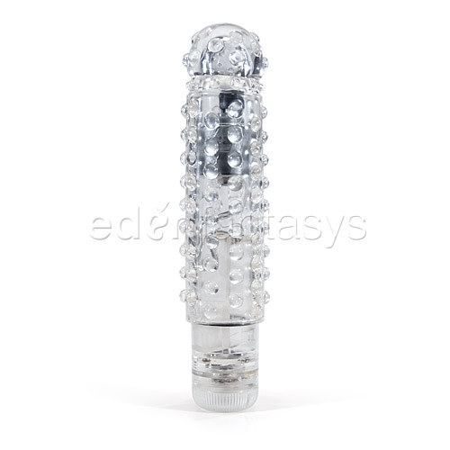 Waterproof silicone softees clear - traditional vibrator