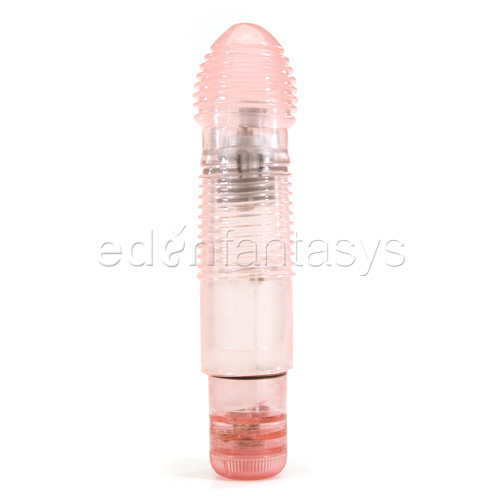 Waterproof silicone softees Pink - traditional vibrator discontinued