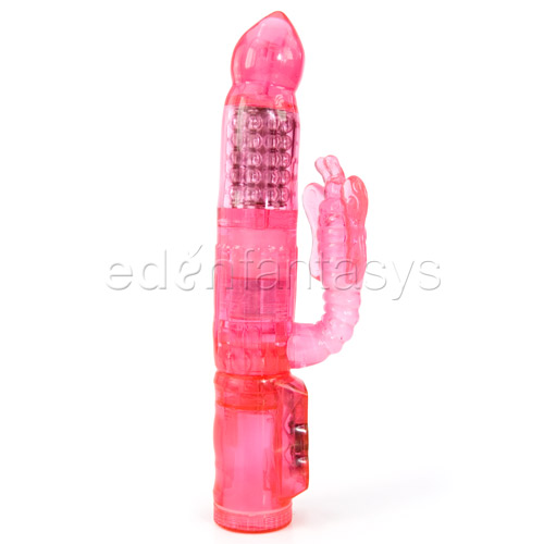 Silicone clitifier exotic butterfly arouser - rabbit vibrator