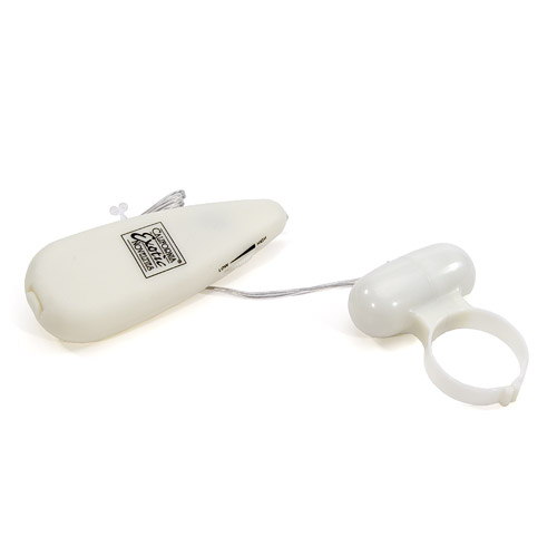 Pocket exotics glowing ring - penis ring with clit stimulator discontinued