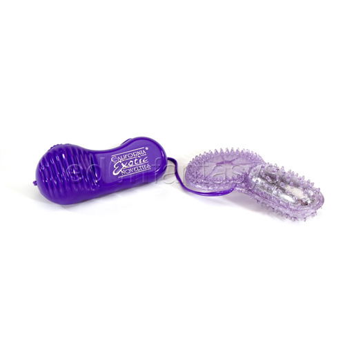 Glitter jelly vibro ring - cock ring discontinued