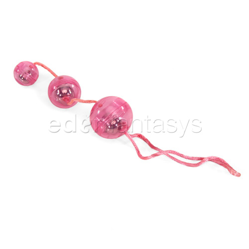 Graduated orgasm balls - exerciser for vaginal muscles