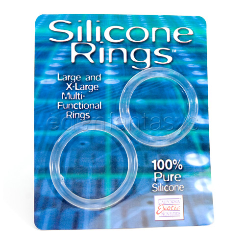 Silicone rings  set - ring set discontinued