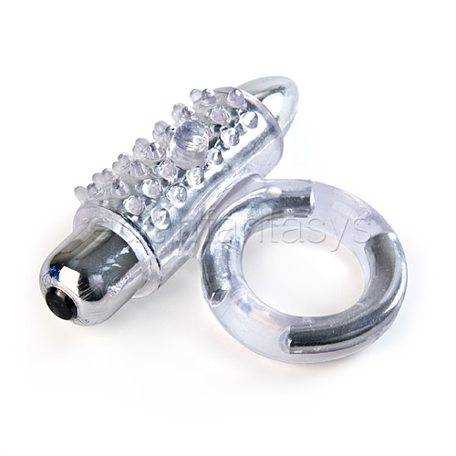 Vibrating Support Plus pleasure point ring - cock ring discontinued