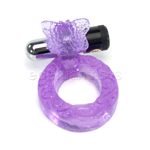 Jana's butterfly ring - vibrating penis ring