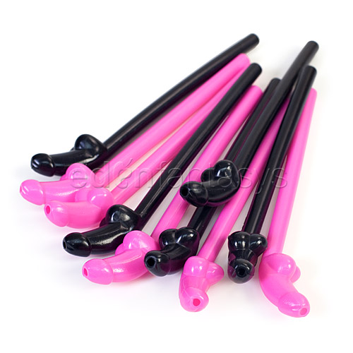 Playful party straws - gags discontinued