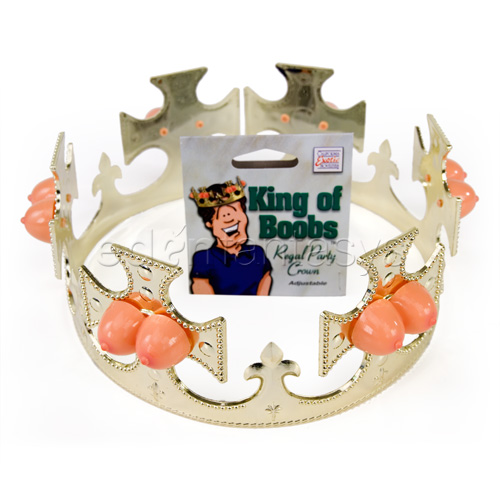 King of boobs crown - gags discontinued