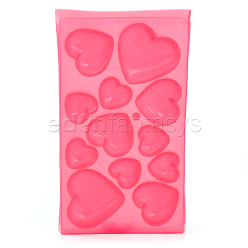 Heart shaped ice cubes tray - gags discontinued