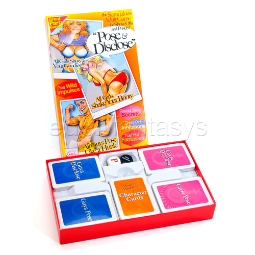Pose and disclose - adult game discontinued