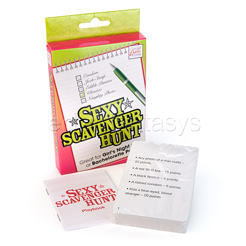 Sexy scavenger hunt - adult game discontinued