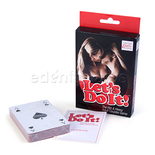 Let's do it! playing cards - adult game discontinued