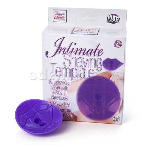 Intimate shaving template purple - sensual kit discontinued
