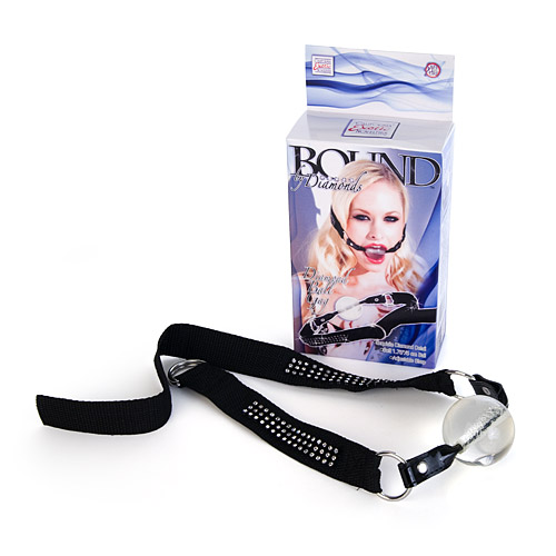 Bound by diamonds ball gag - gags discontinued