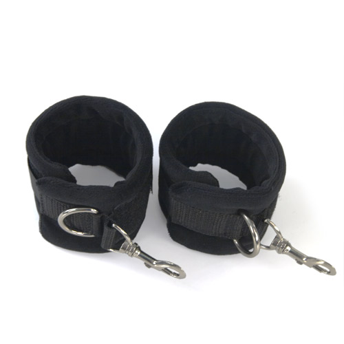 Plushy gear wrist cuffs - velcro handcuffs discontinued