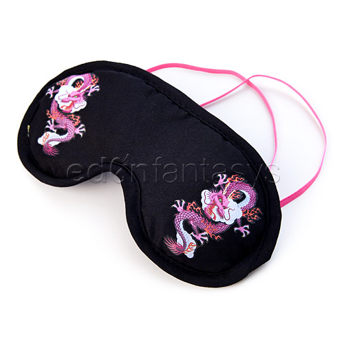 Inked restraints tattoo blindfold - sex toy