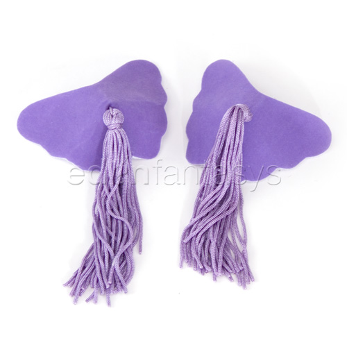 Velvety soft butterfly pasties - pasties discontinued
