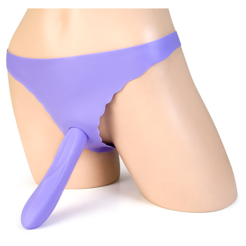 Purple venus size 3 - harness and dildo set