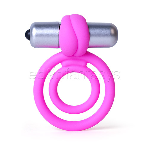 L'Amour premium silicone dual vibro ring - vibrating penis ring