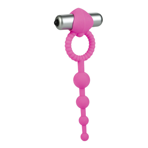 Beaded vibro ring - cock ring discontinued